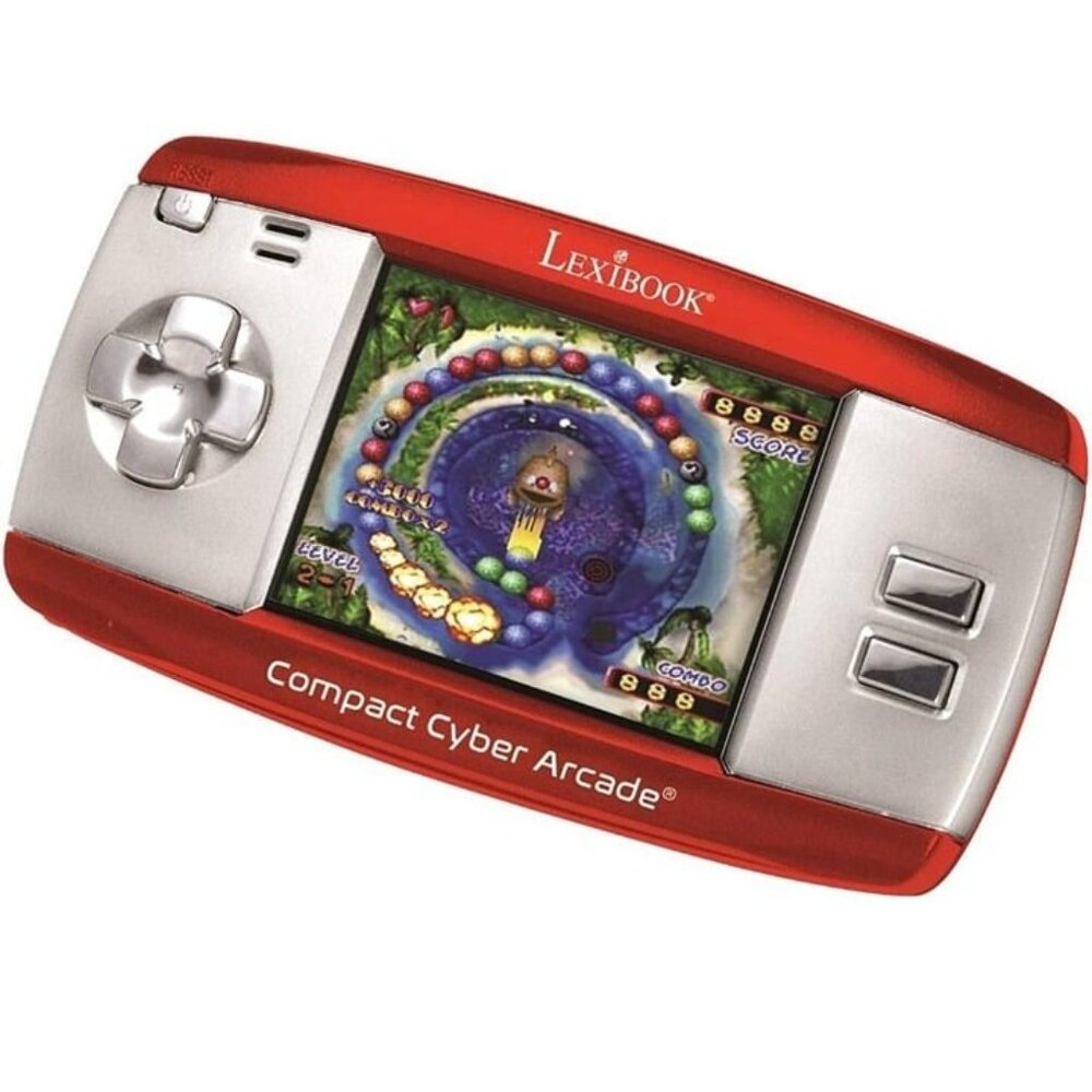 LEXIBOOK COMPACT CYBER ARCADE-COLOR: RED-NEW